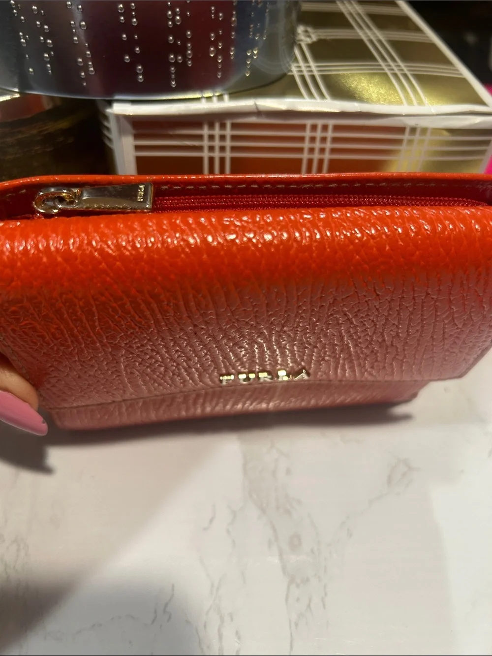 Furla compact trifold